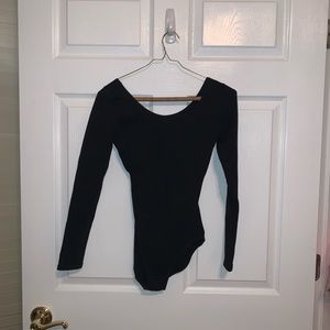 Black leotard Capezio Cotton M